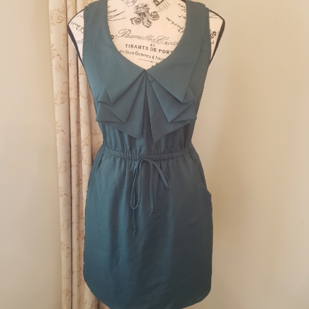 BeBop Hunter Green Midi Dress